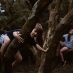 Playing in trees means ticks and childhood lyme disease.